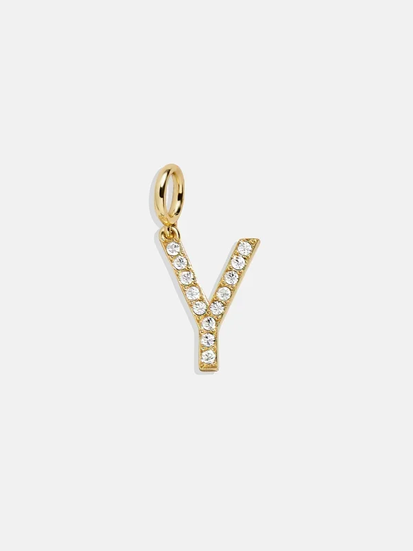 Pavé Initial Cluster Charm – Y