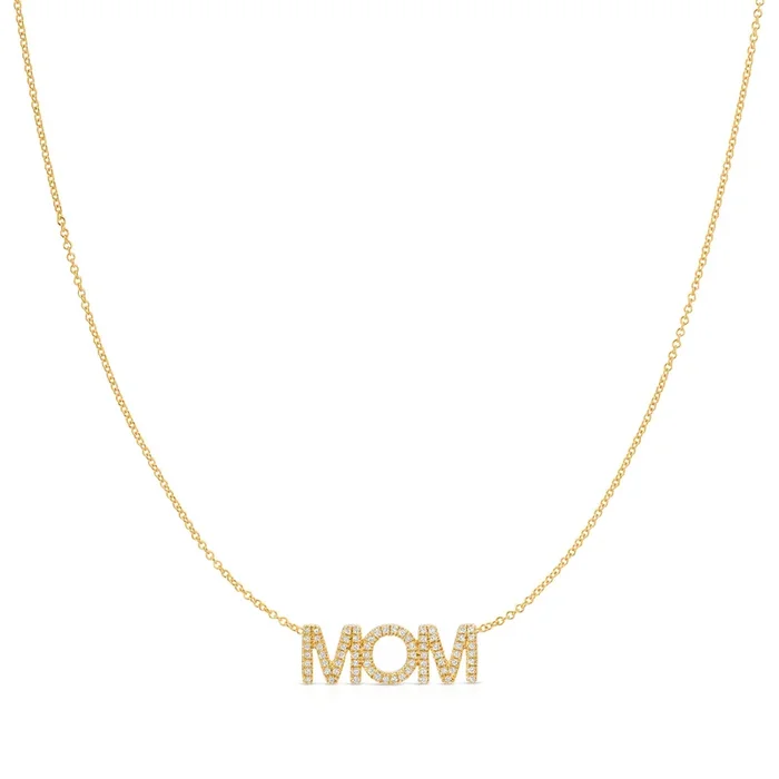 Pavé MOM Necklace