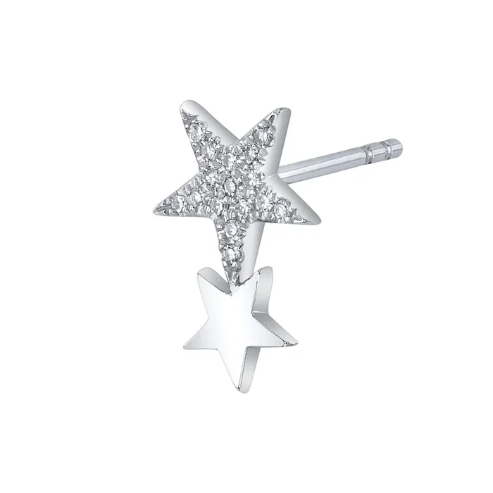 Pave Star Earring