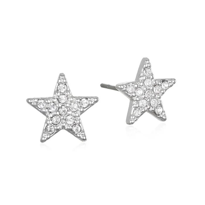 Pavé Star Stud Earrings