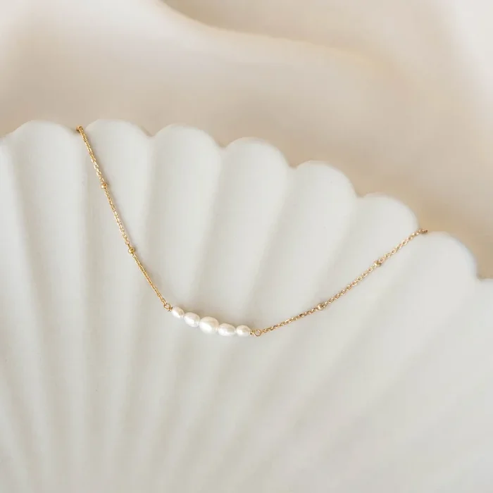Pearl Boat Necklace – Zanna