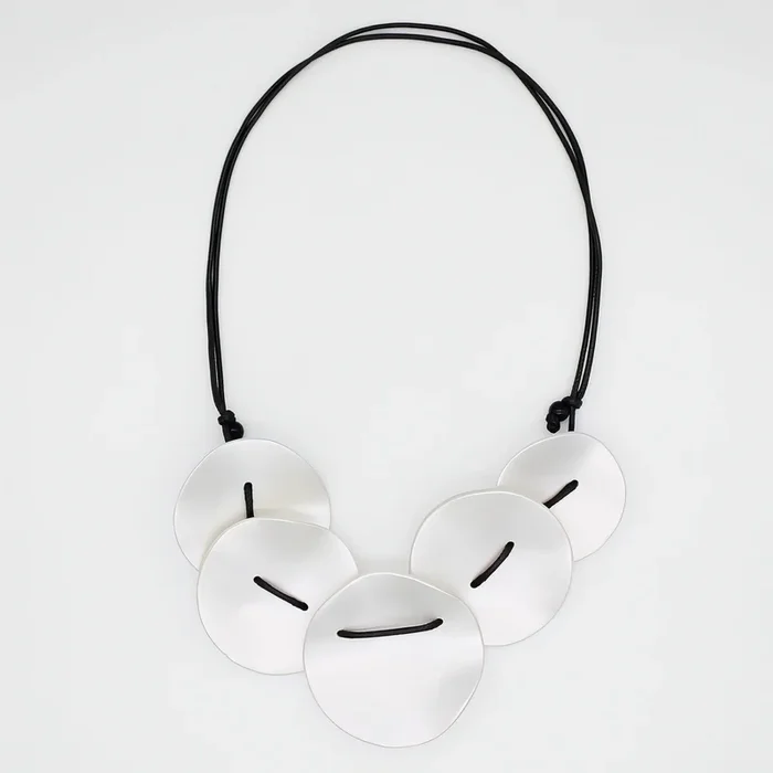 Pearl Opaline Drift Necklace