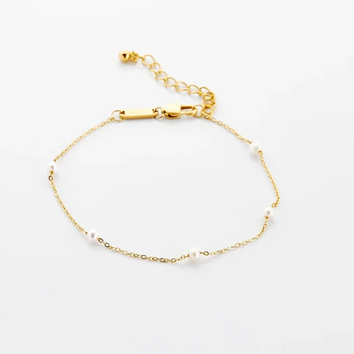 Pearl Strand Anklet