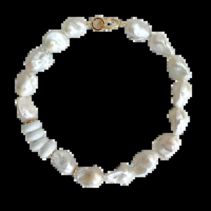 Pearl Sunshine Baroque Necklace