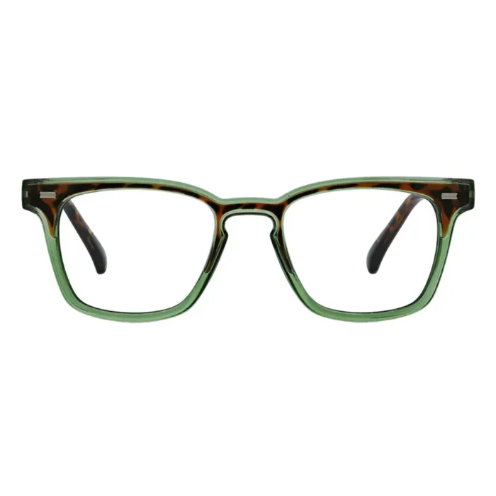 Peepers Blue Light Readers Strut – Green/Tortoise