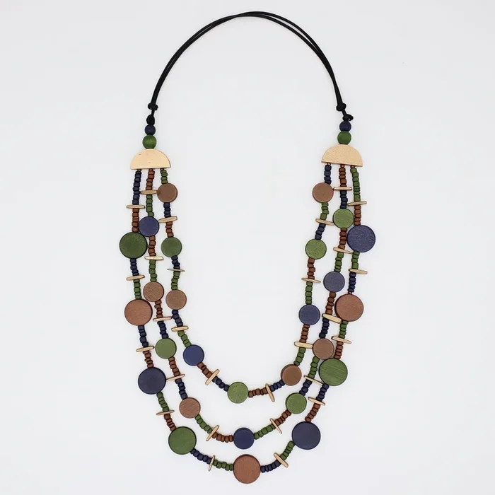 Percy Triple Strand Necklace