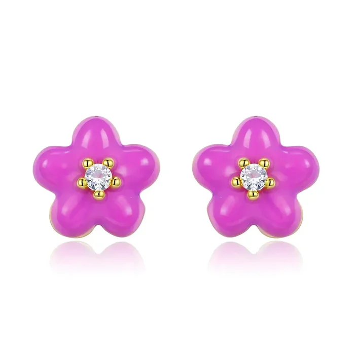 Petit Daisy Rose Earrings