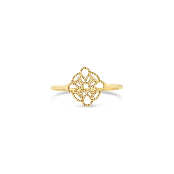 Petite Lace Deco Ring – IV