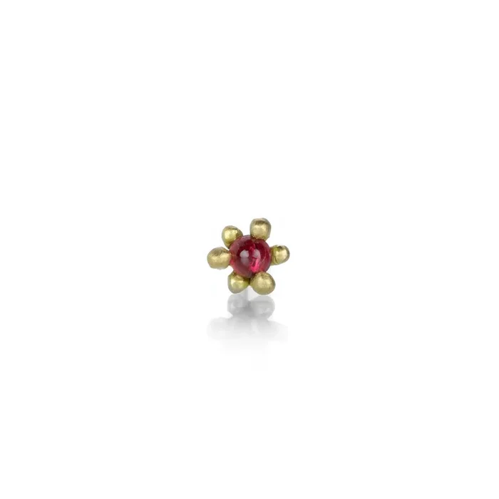 Pink Sapphire Faerie Stud (Single)