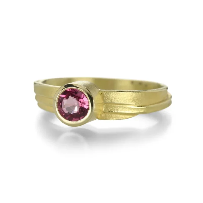 Pink Sapphire Wrap Ring
