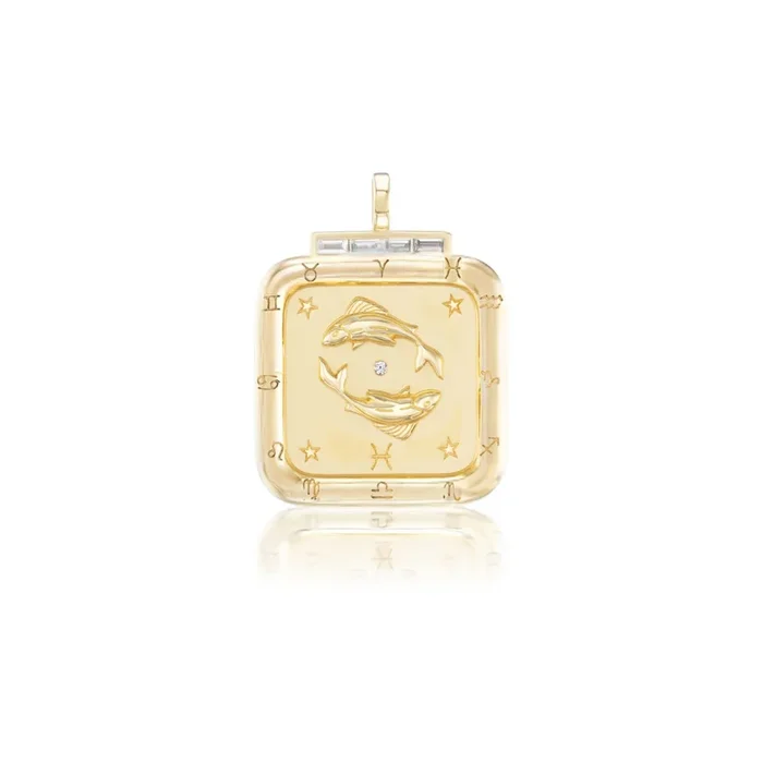 Pisces Zodiac Pendant