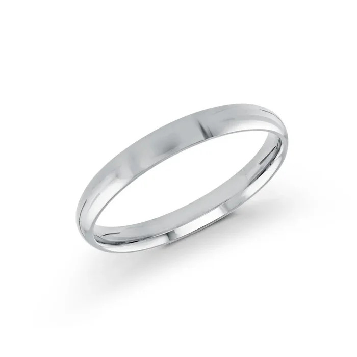 Platinum 3mm Polished Band