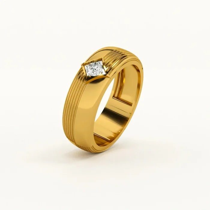 Promise in Gold Signature Ring