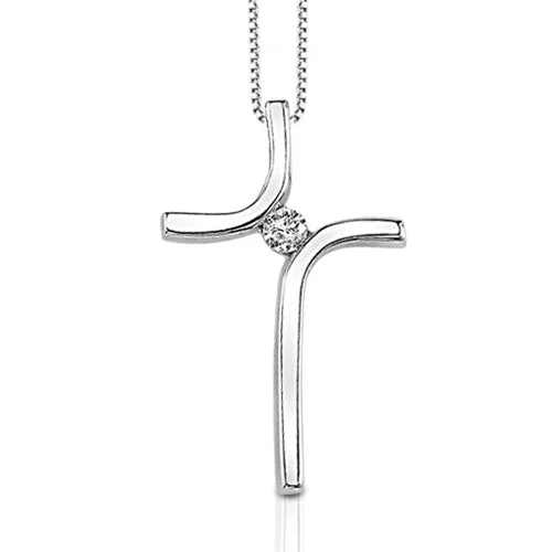 Pure Motion Cross Pendant