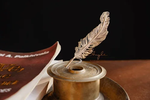 Qurbat Intricate Pankh Bookmark