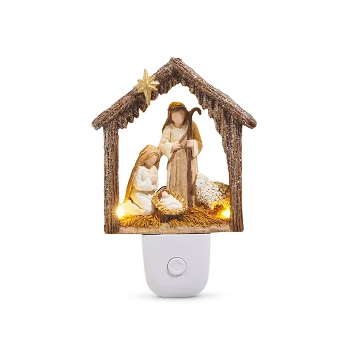 Raz Imports 6″ Holy Night Night Light