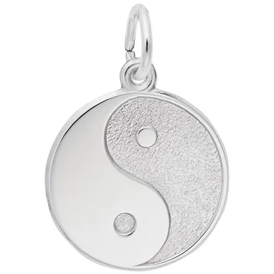 Rembrandt Yin Yang Charm in Sterling Silver
