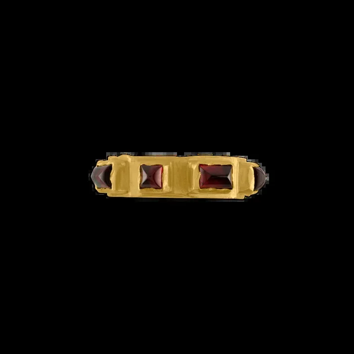 Rhodolite Garnet Ruin Ring