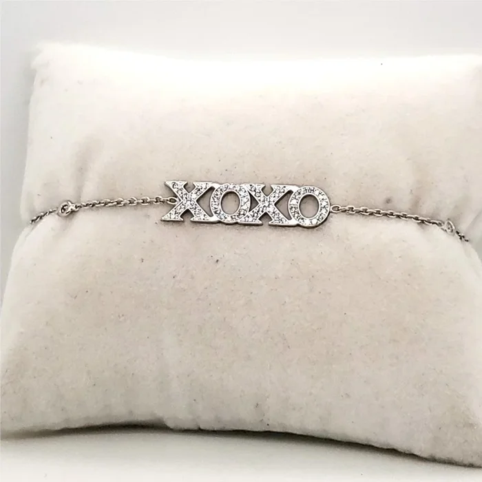 Roberto Coin 18kt White Gold Diamond Bracelet