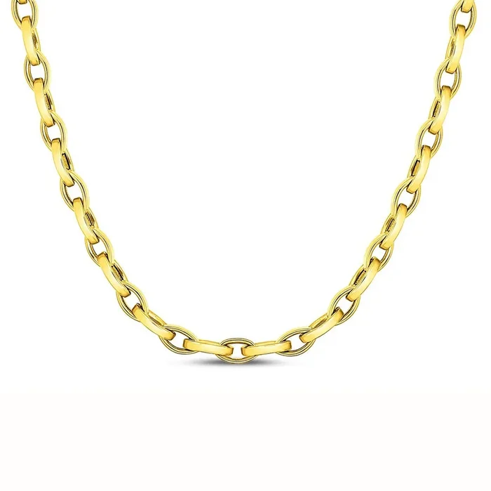Roberto Coin 22″ Almond Link Chain
