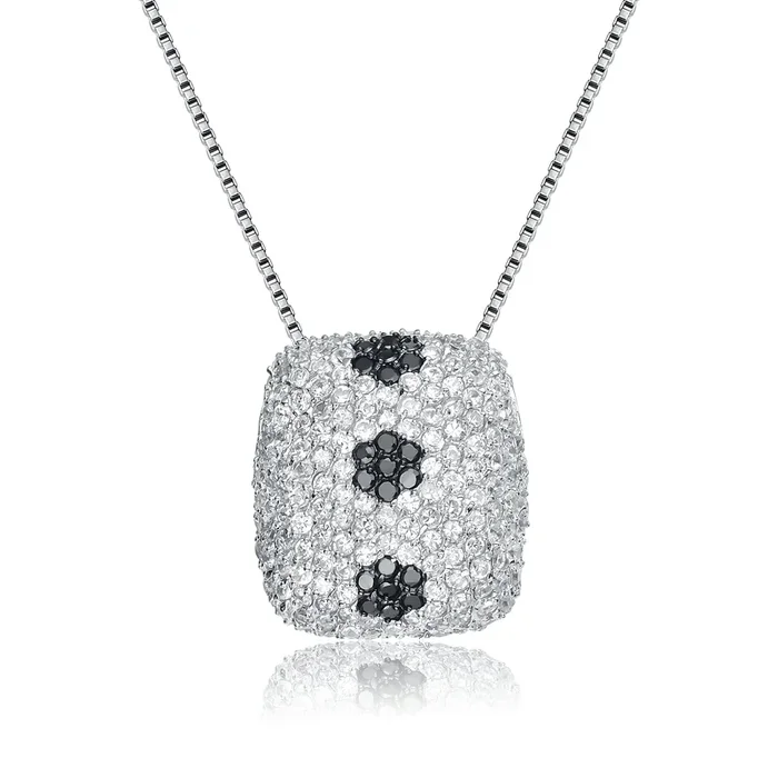 Rochelle Zirconia Pave Necklace