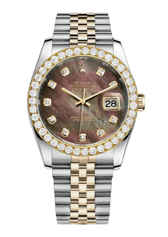 Rolex Datejust Mother Of Pearl Dial – Diamond Hour Markers With 4 Carats Of Diamonds