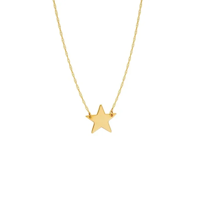 Rolland’s Designs 14K Gold Mini Star Pendant