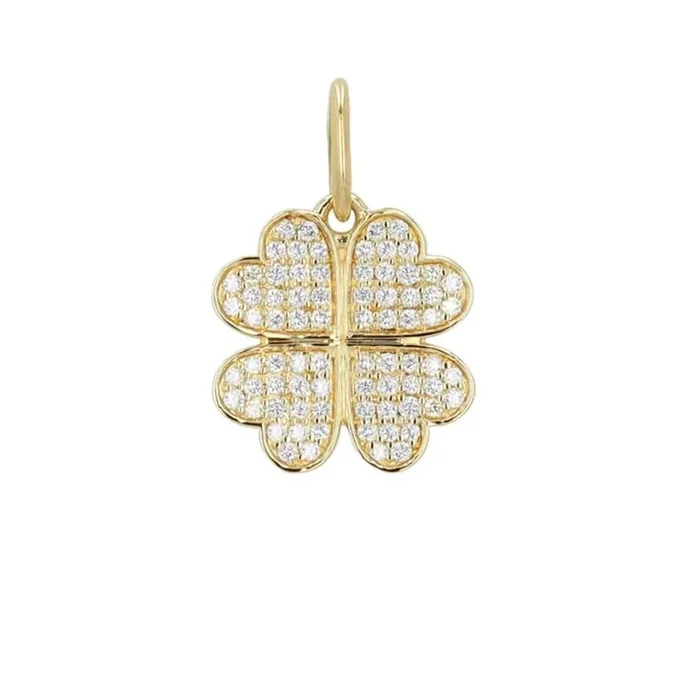 Rolland’s Designs Diamond Clover Charm