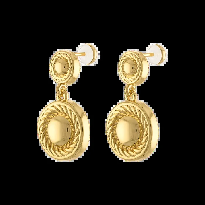 Rope Circle Earrings