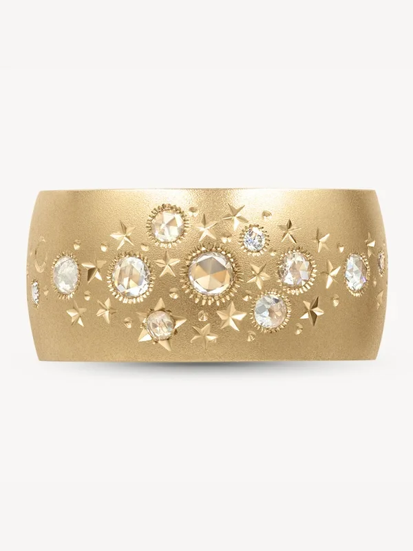 Rose Cut Celestial Band
