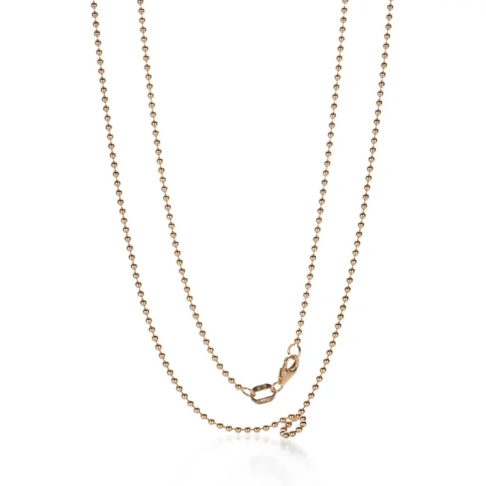 Rose Gold 1.5mm Ball Chain – 26″