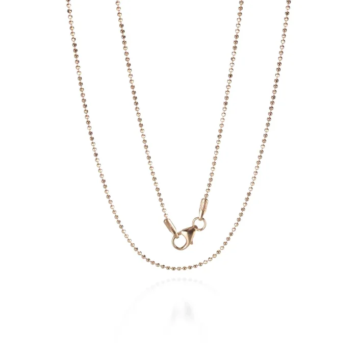 Rose Gold 1mm Ball Chain