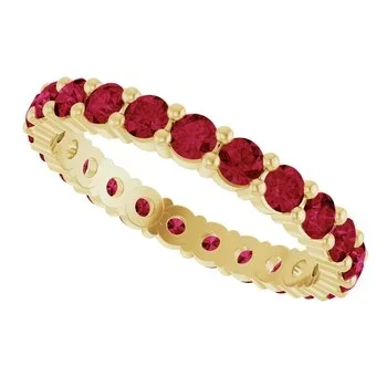 Ruby Eternity Ring