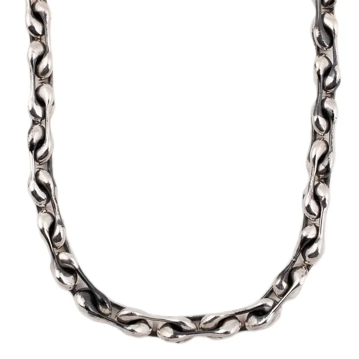 Safety Pin Link Necklace