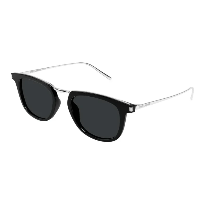 Saint Laurent SL 753 Unisex Sunglasses – Black and Silver