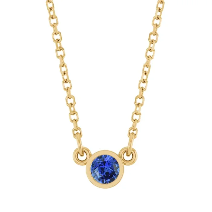 Sapphire Necklace
