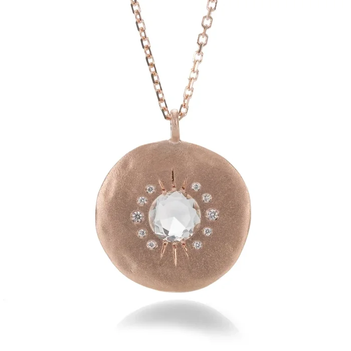 Sapphire Solar Brace Necklace