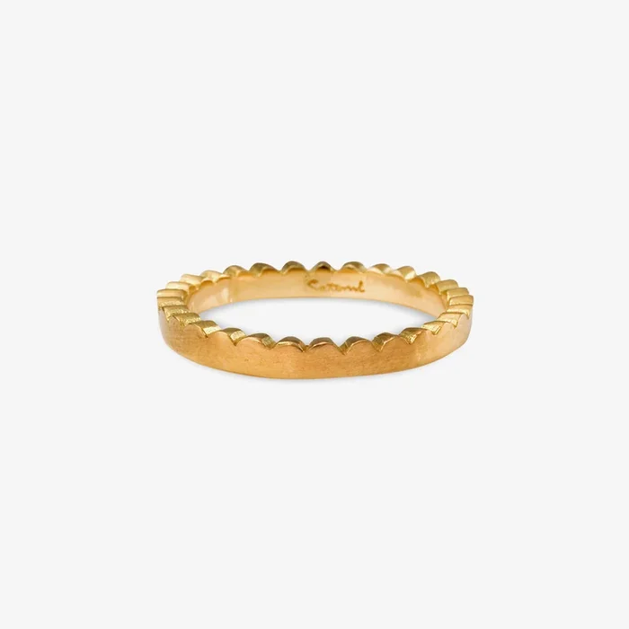 Scallop Edge Ring | R0801
