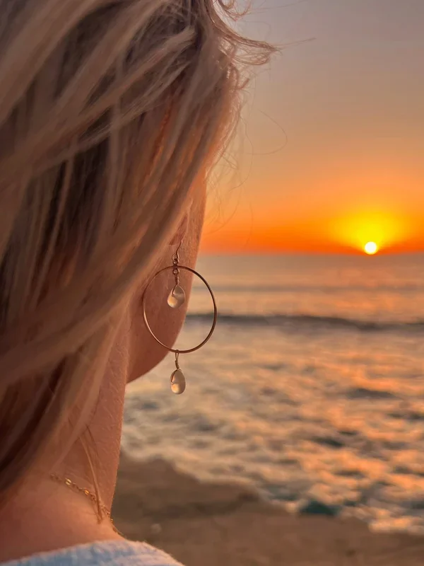 Sea Glass Earrings