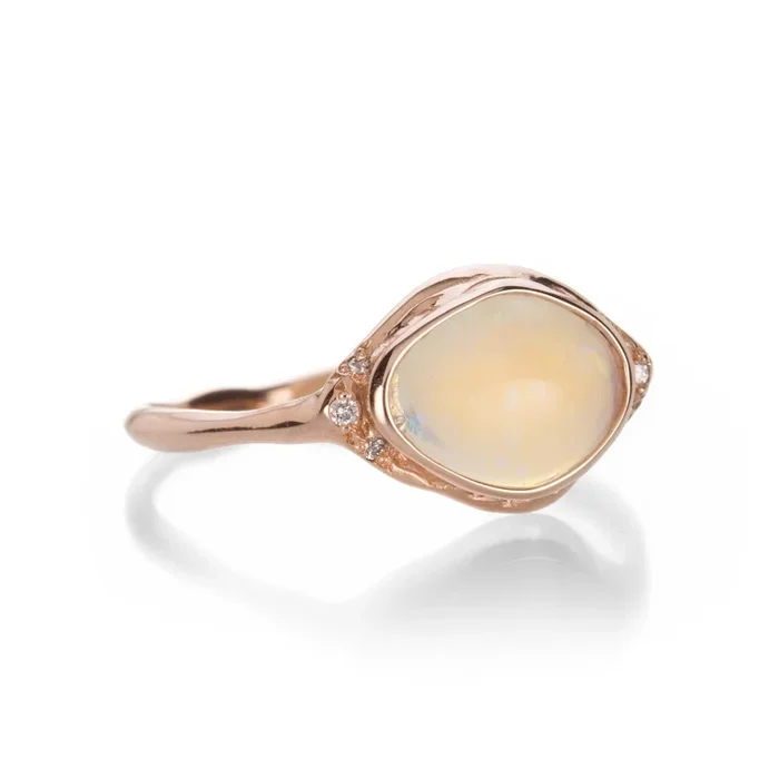 Seeing Eye Opal Ring