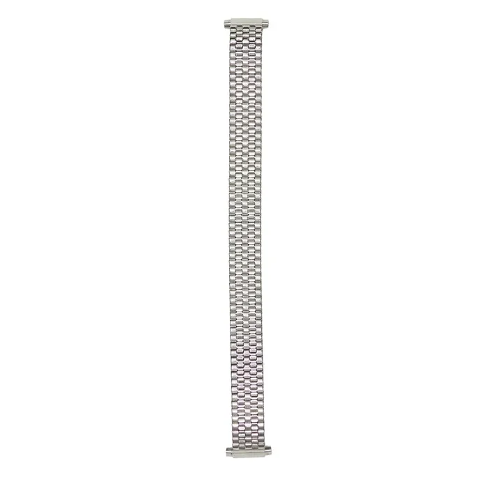 Shiny Finish Stainless Steel Expansion Watch Band – 11mm Width