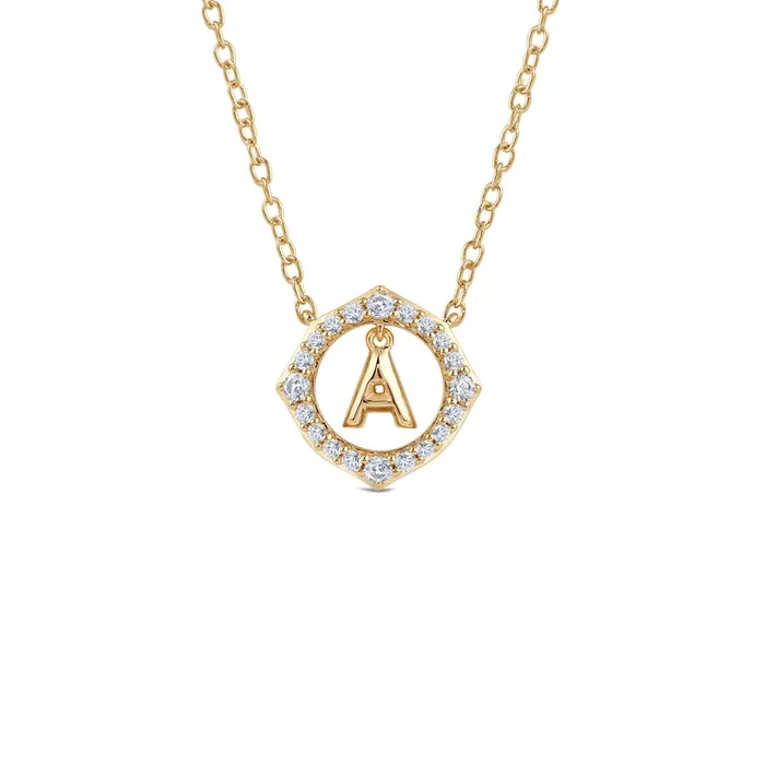 Signature Letter A Necklace