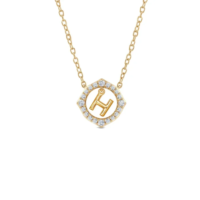 Signature Letter H Necklace