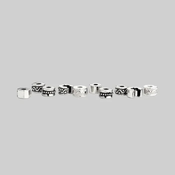 Silver Hair Bead Clickers – Mixed Pack