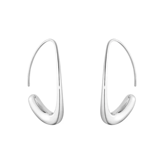 Silver Offspring Hoop Earrings