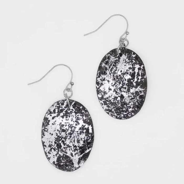 Silver Skye Statement Earrings