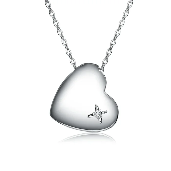 Silvie Coeur Etoile Heart Neclace