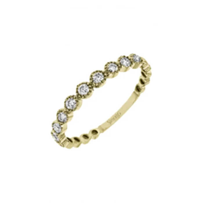 Simon G. 18K Diamond Band