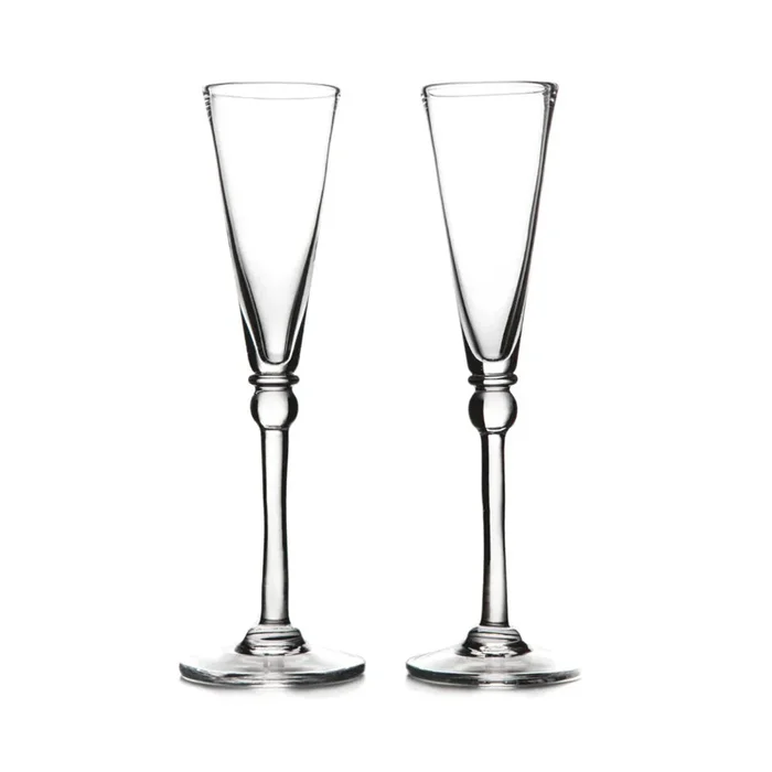 Simon Pearce Hartland Champagne Flute – Set of 2