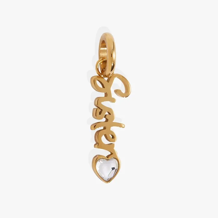 Sister Elongated Interchangeable Charm